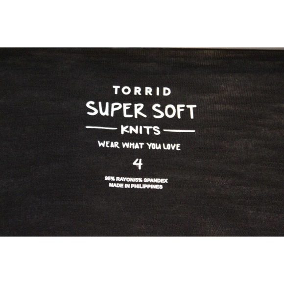 NWT Torrid Super Soft Slub Duster Open Front Long Cardigan Plus Size 4 4X H14716 - Picture 6 of 12